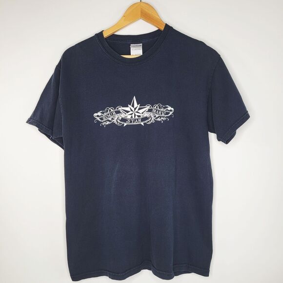 Vintage FOUR STAR MARY Gildan Band Tee Size M California Dingoes Ate My Baby - Picture 1 of 7